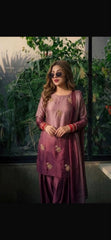 LUXURY SILK 3PCS STITCHED | LS-3611-US