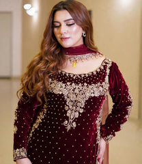LUXURY VELVET 3PCS STITCHED | LV-52022-US