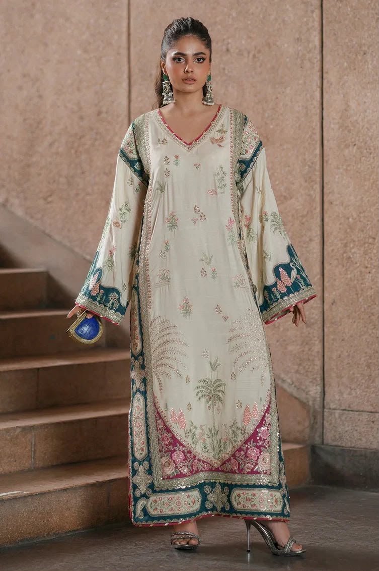 LUXURY KAFTAN 2PCS STITCHED | LS-8521-US