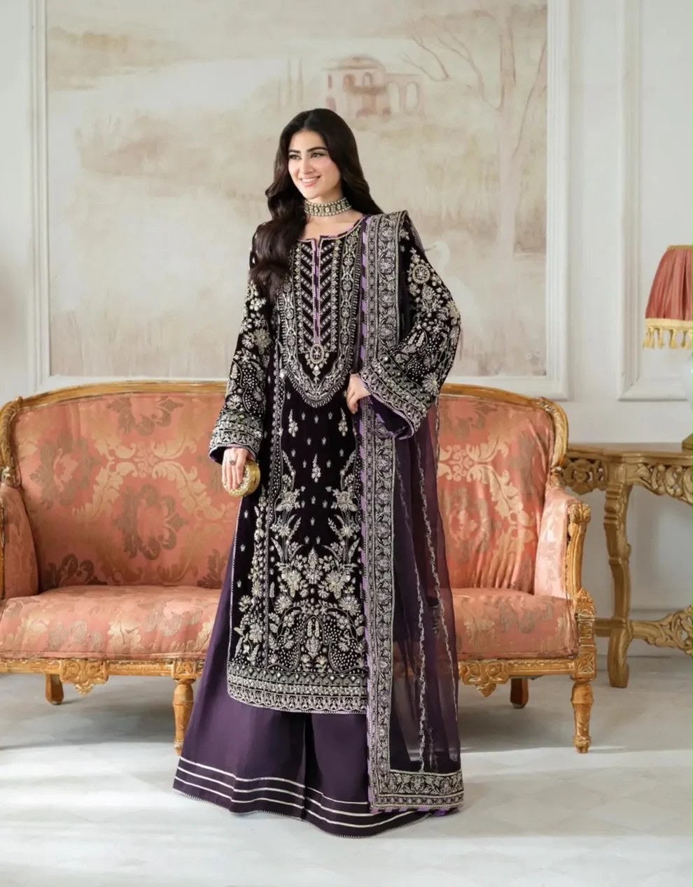 LUXURY VELVET 3PCS STITCHED | LV-5210-US